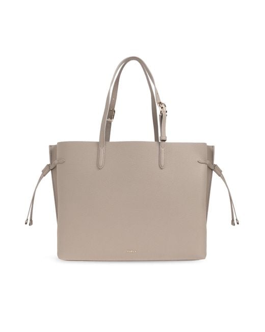 Furla Natural "Ava Large" Shopper Bag
