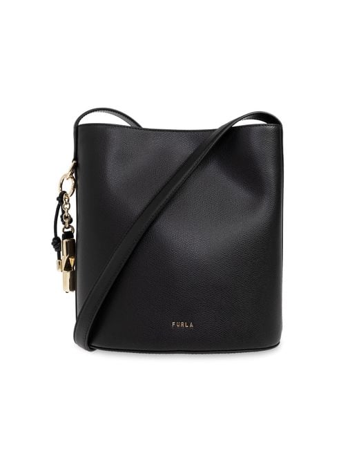 Furla Black Shoulder Bag 'Roxie Small'