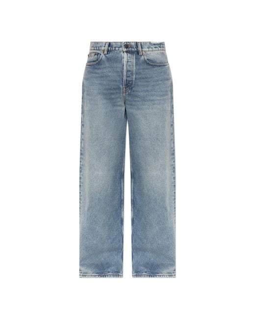 Golden Goose Deluxe Brand Blue Straight-Leg Jeans for men