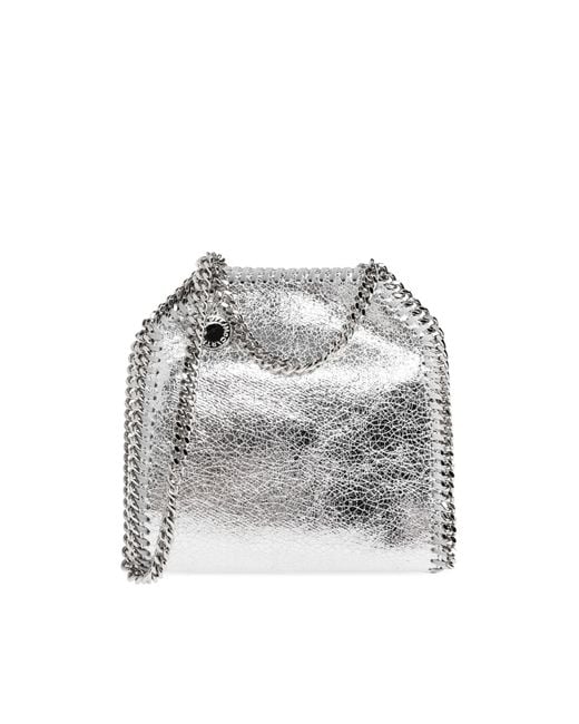 Stella McCartney Gray 'Falabella Tiny' Bag