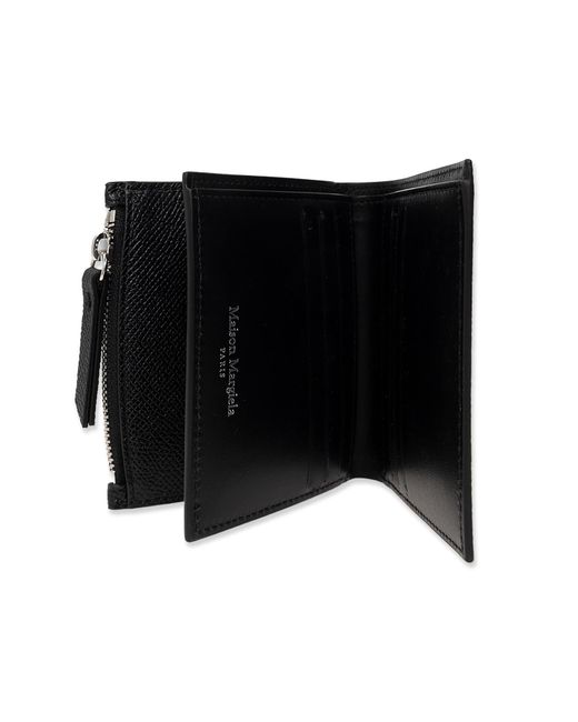Maison Margiela Black Bi-Fold Wallet for men