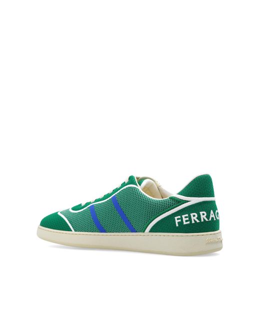Ferragamo Green Trainers for men