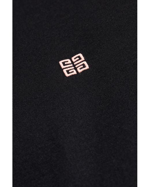 Givenchy Black T-Shirt With Logo for men