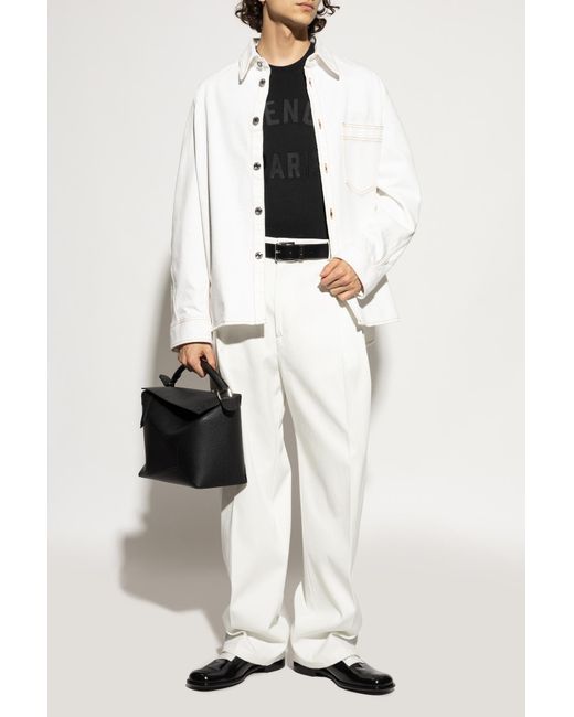 Givenchy Black Leather Shoes With Logo for men