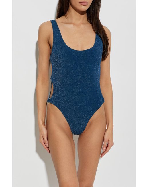 Bondeye Blue One-Piece Swimsuit "Ring Madison"