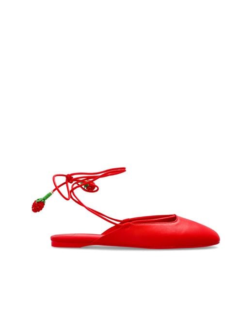 Kate Spade Red 'Eloise' Slides