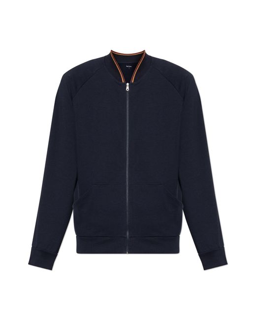 Paul Smith Blue Jacket With Pockets for men
