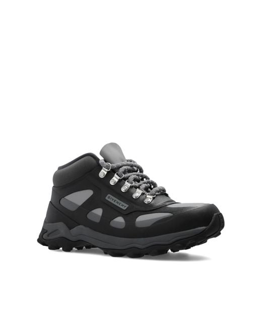 Givenchy Black Shoes Bogs Low for men