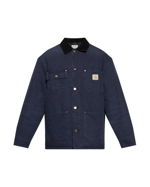 Carhartt Blue Insulated 'Chore' Jacket for men