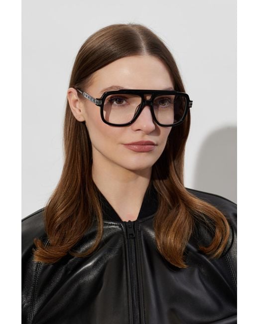 Balmain Black 'Francoise Iii' Corrective Glasses