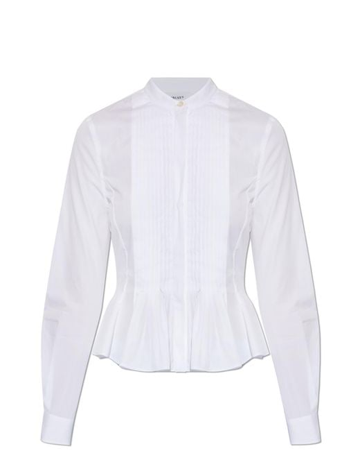 McQueen White Cotton Shirt