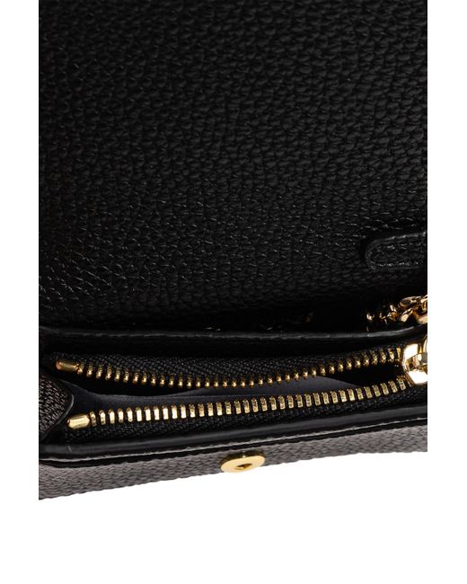 Ganni Black Eco Leather Wallet