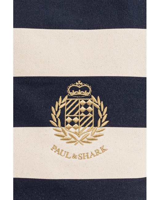 Paul & Shark Blue Backpack With Logo for men