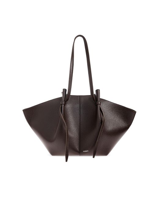 Yuzefi Brown "Mochi Large" Shopper Bag