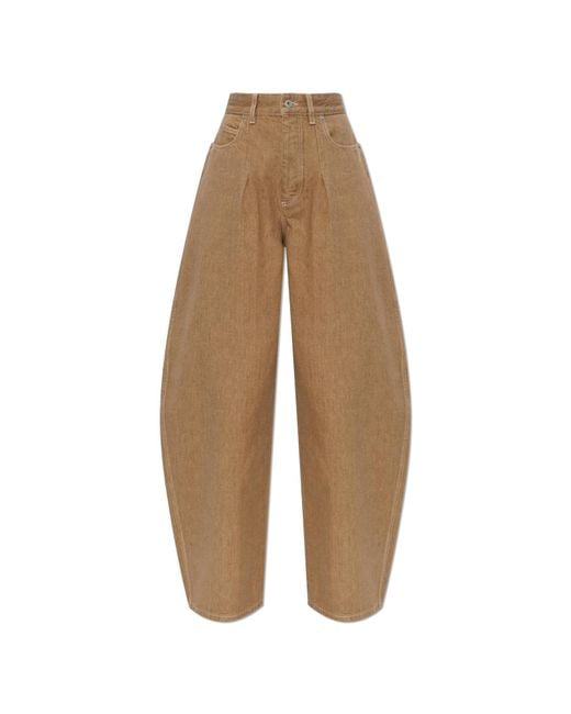 Jacquemus Natural 'Ovalo' Jeans