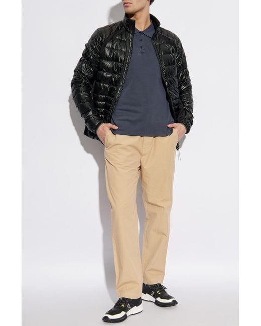 Canada Goose Black Jacket With Stand-Up Collar for men