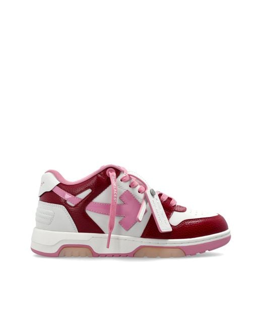Off-White c/o Virgil Abloh Pink 'Out Of Office' Sports Shoes