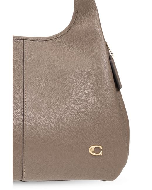 COACH Brown 'Lana' Shoulder Bag