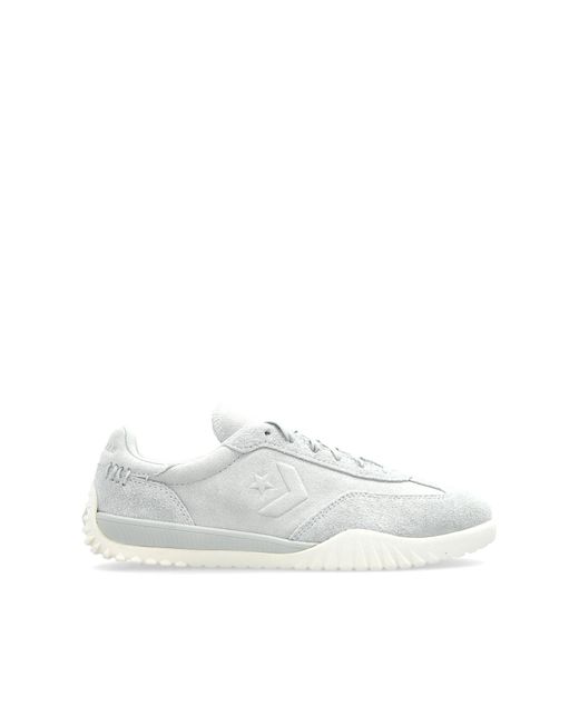 Converse White Sports Shoes "Run Star Trainer Ox"