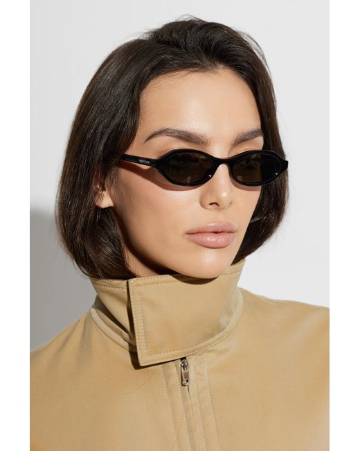McQueen Black Sunglasses