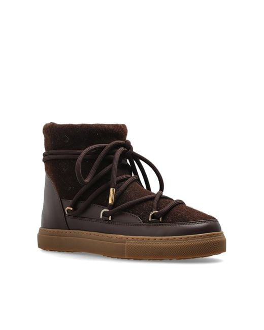 Inuikii Black Snow Boots 'Felt'
