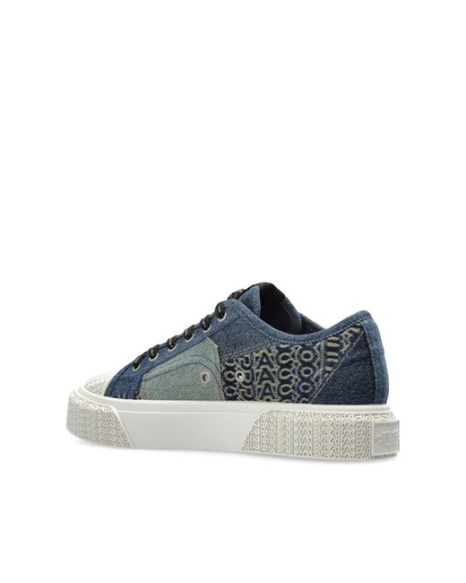 Marc Jacobs Blue Sports Shoes With Logo