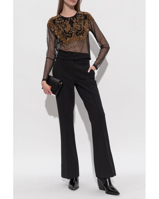 AllSaints Black Top "Greta"