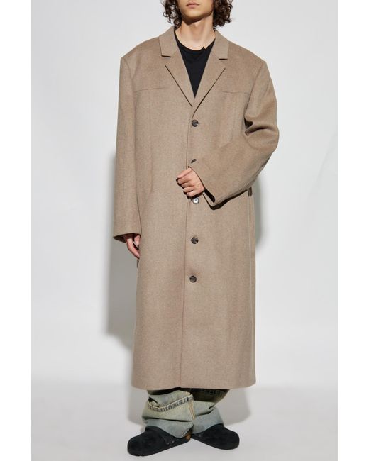 Entire studios Natural Wool Coat