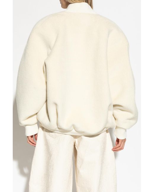 Jacquemus Natural 'Pilu' Bomber Jacket