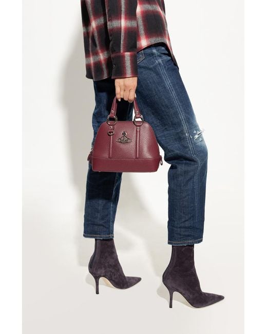Vivienne Westwood jordan Small Shoulder Bag in Red Lyst