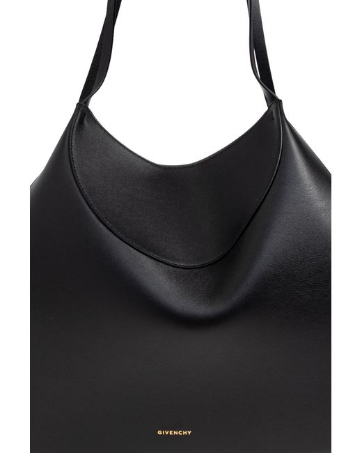 Givenchy Black 'Facet Medium' Shopper Bag