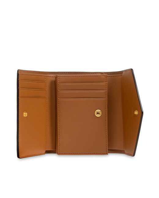MCM Brown Wallet With Logo