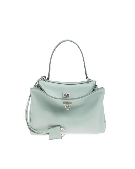 Balenciaga Blue Handbag Rodeo Small,