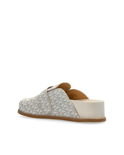 MICHAEL Michael Kors Blue 'Jaden' Slides