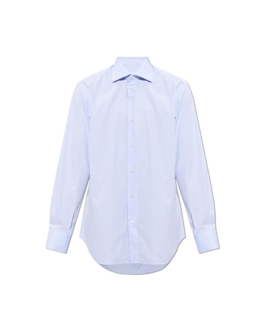Brioni White Classic Shirt for men