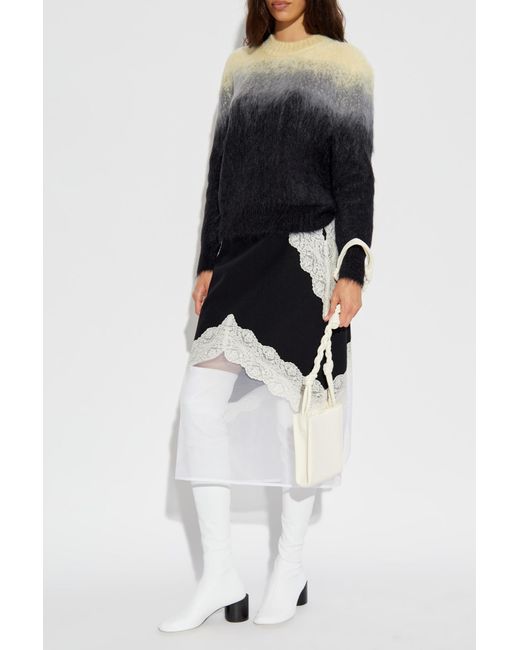 Jil Sander Multicolor Mohair Sweater