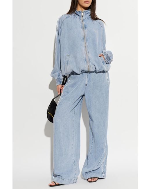 Gestuz Blue "Gzsea" Denim Jacket