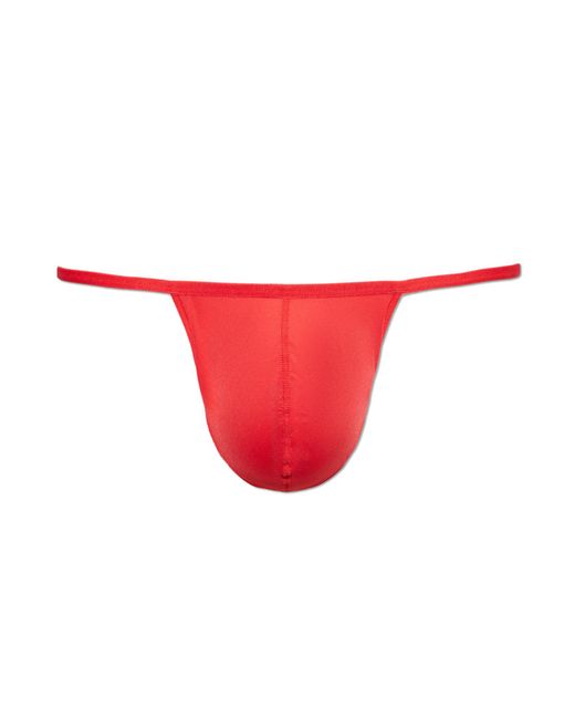 Hom Red Strings From The "Plume" Collection for men
