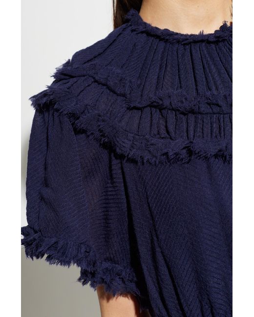 Ulla Johnson Blue Dress 'Ayan'