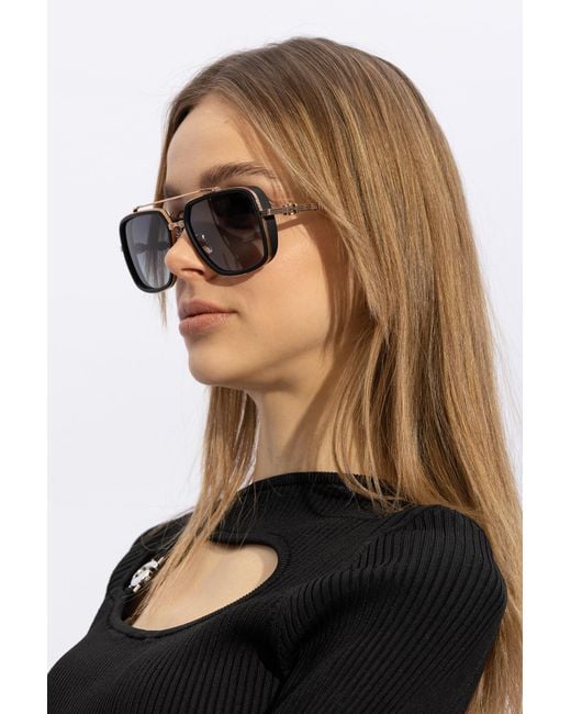 Balmain Black Square Frame Sunglasses
