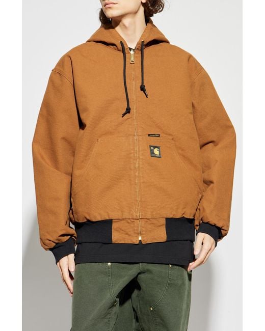 Carhartt Green Double-Sided "Active" Jacket for men