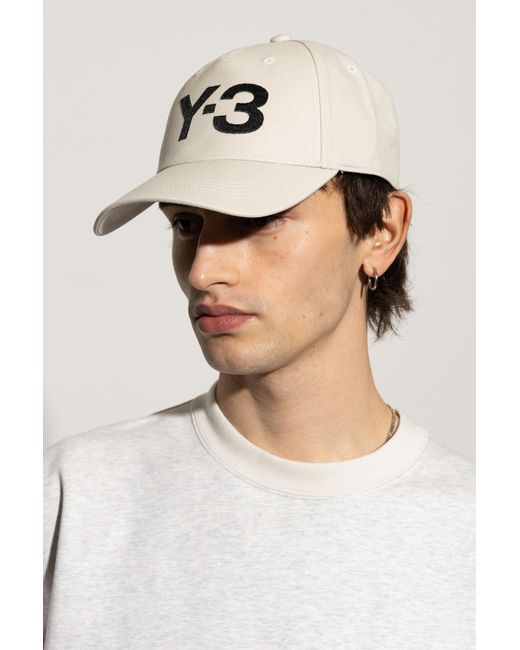 Y-3 White Baseball Cap