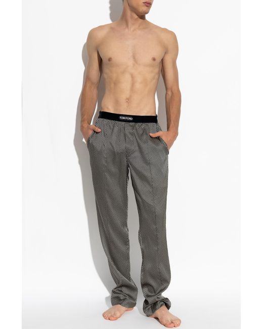 Tom Ford Gray Pyjama Bottoms for men