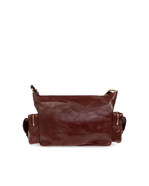 Chloé Brown Handbag Camera Medium