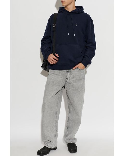 AllSaints Blue Sweatshirt 'Asher' for men