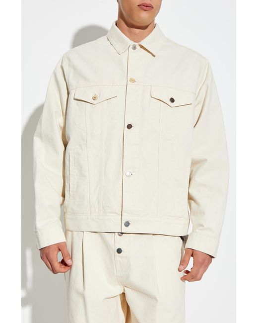 Moschino Natural Denim Jacket for men
