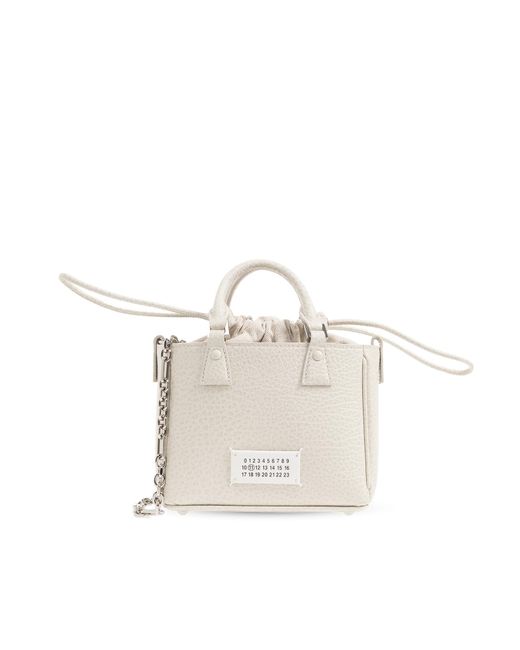 Maison Margiela White '5Ac' Shopper Bag