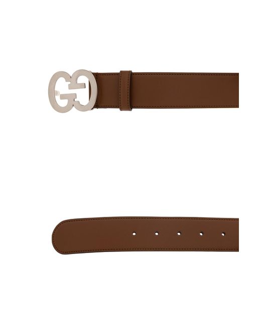 Gucci - 4cm Dark-Brown Full-Grain Leather Belt - Men - Dark brown Gucci
