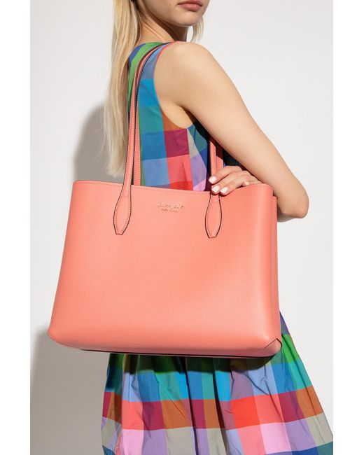 Kate Spade Pink 'all Day Large' Shopper Bag