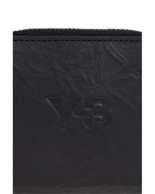 Y-3 Black Leather Wallet